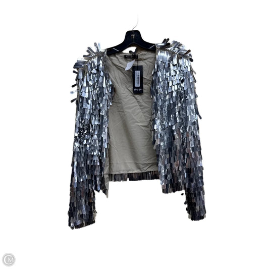 Jacket Other By Nasty Gal In Silver, Size: M