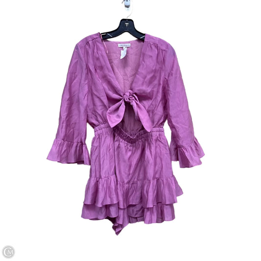 Dress Casual Short By Clothes Mentor In Pink, Size: M