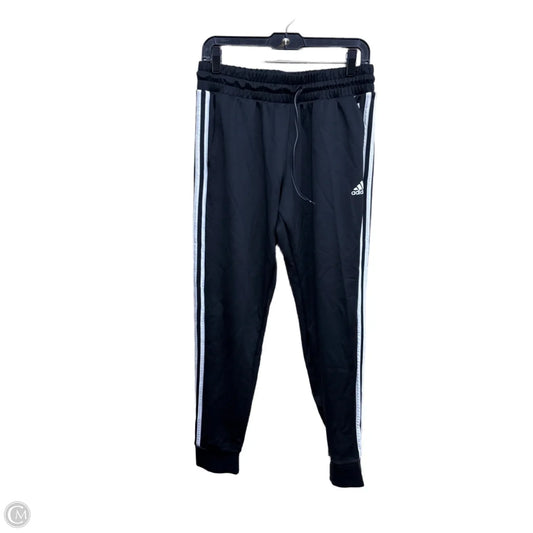 Athletic Pants By Adidas In Black, Size: M
