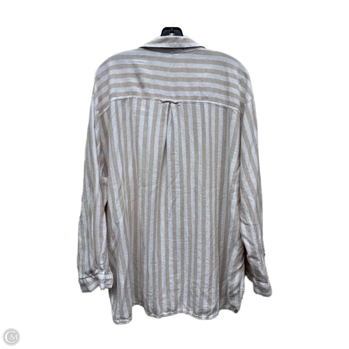 Top Long Sleeve By Old Navy In Striped Pattern, Size: Xl