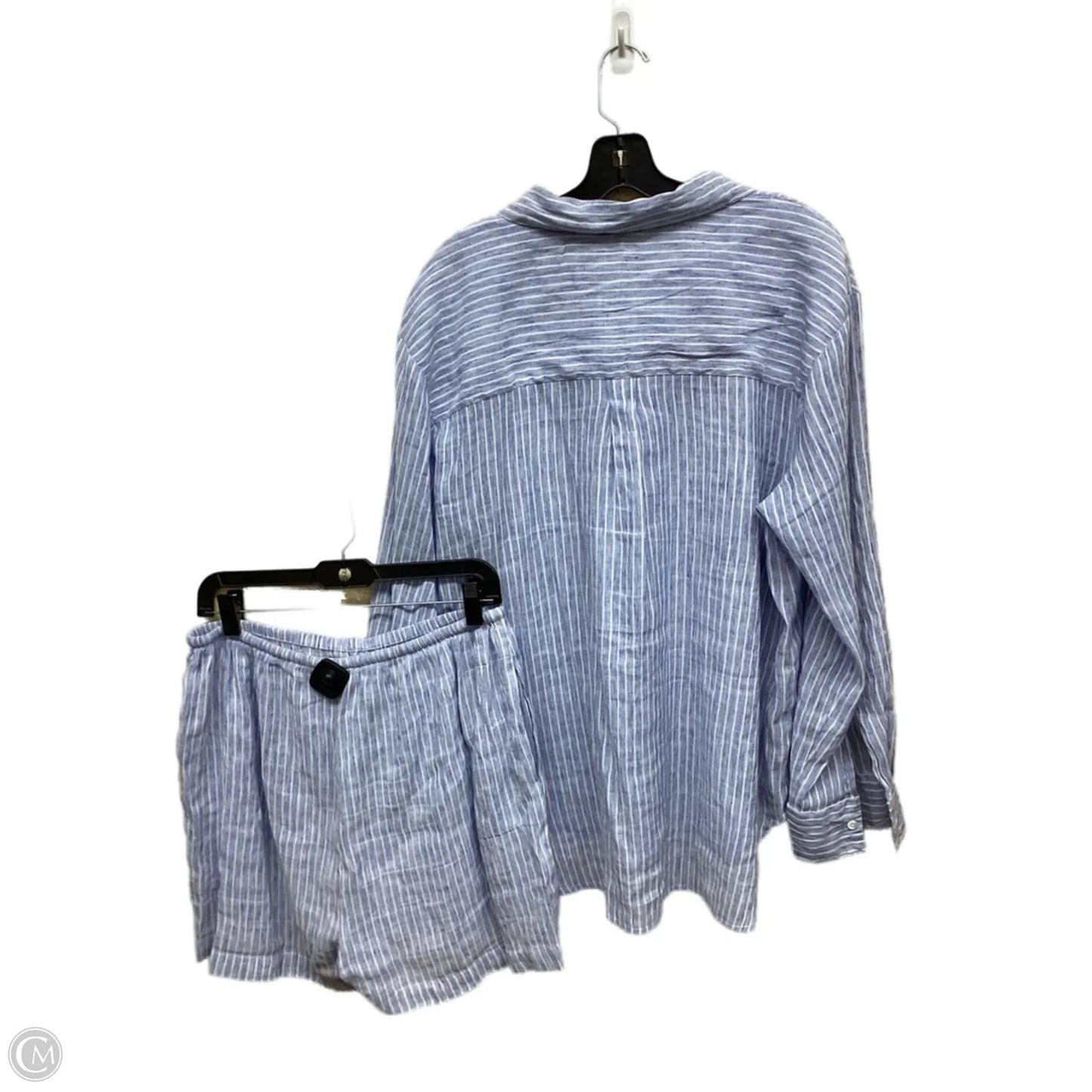 Shorts Set By Clothes Mentor In Blue, Size: Xl