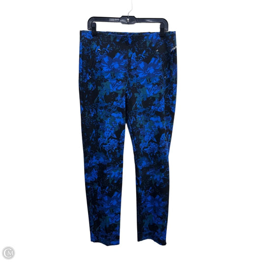 Pants Other By Chicos In Black & Blue, Size: 10