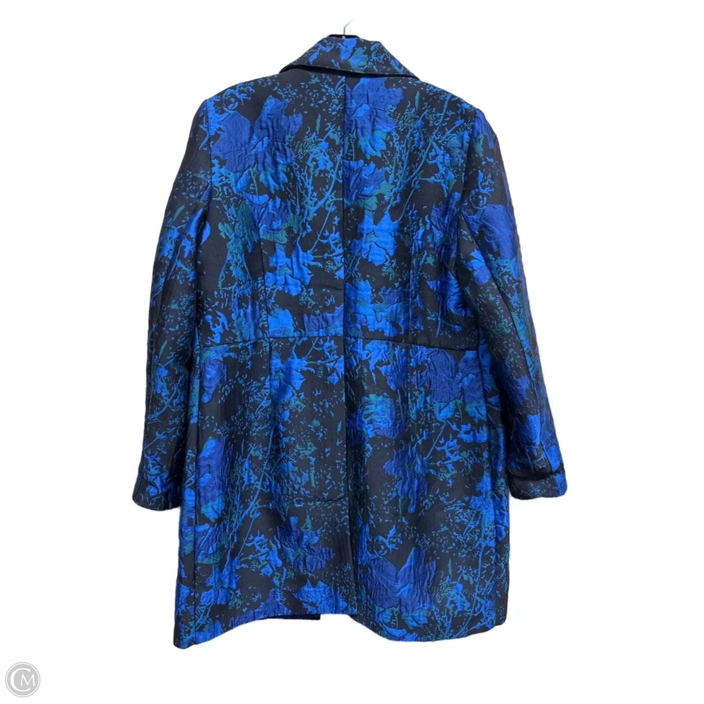 Jacket Other By Chicos In Black & Blue, Size: M