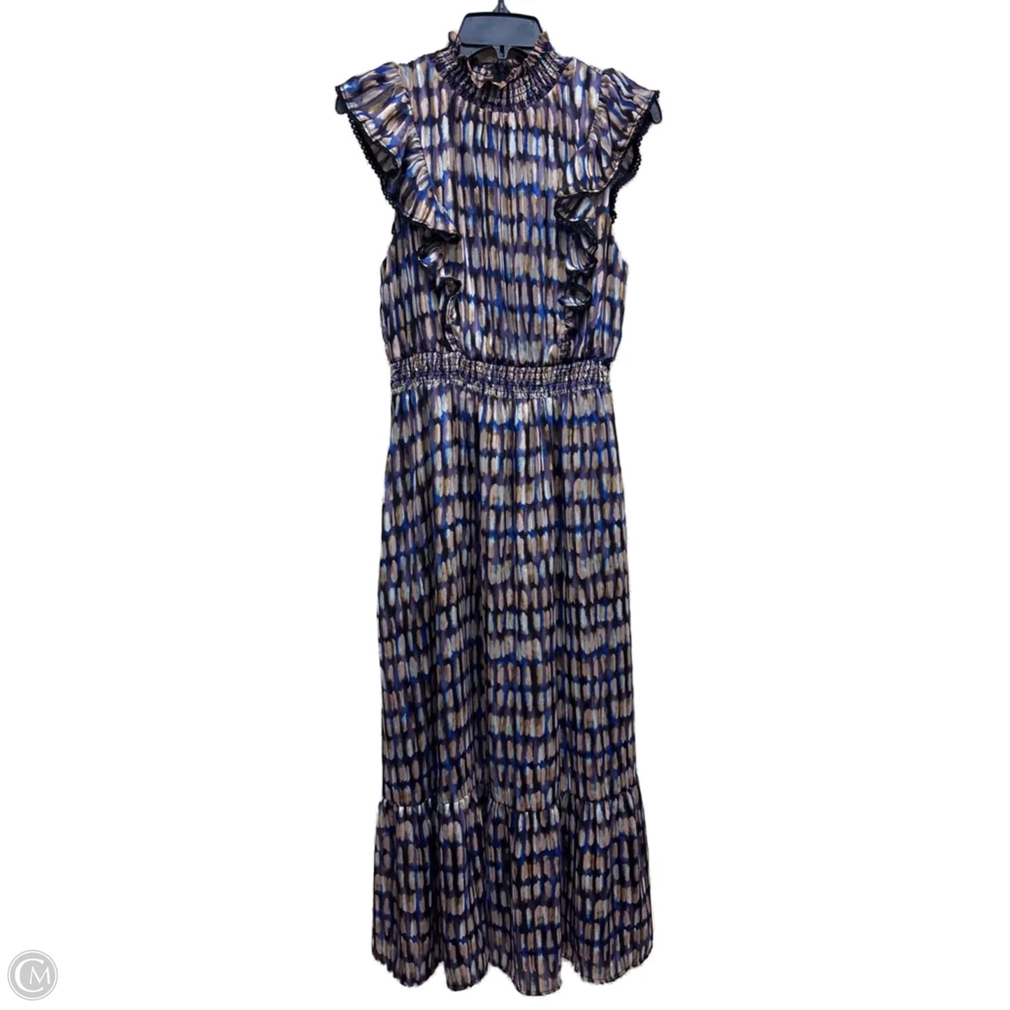 Dress Casual Maxi By Clothes Mentor In Multi-colored, Size: M