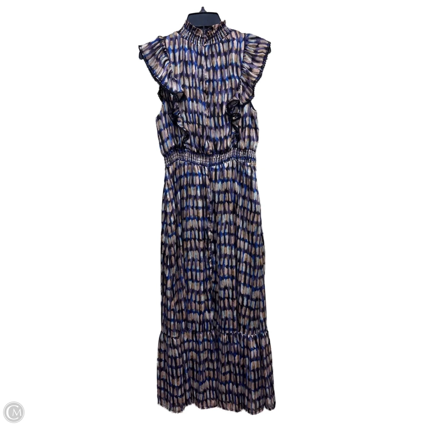 Dress Casual Maxi By Clothes Mentor In Multi-colored, Size: M