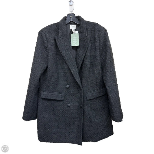 Blazer By H&m In Black, Size: Xl