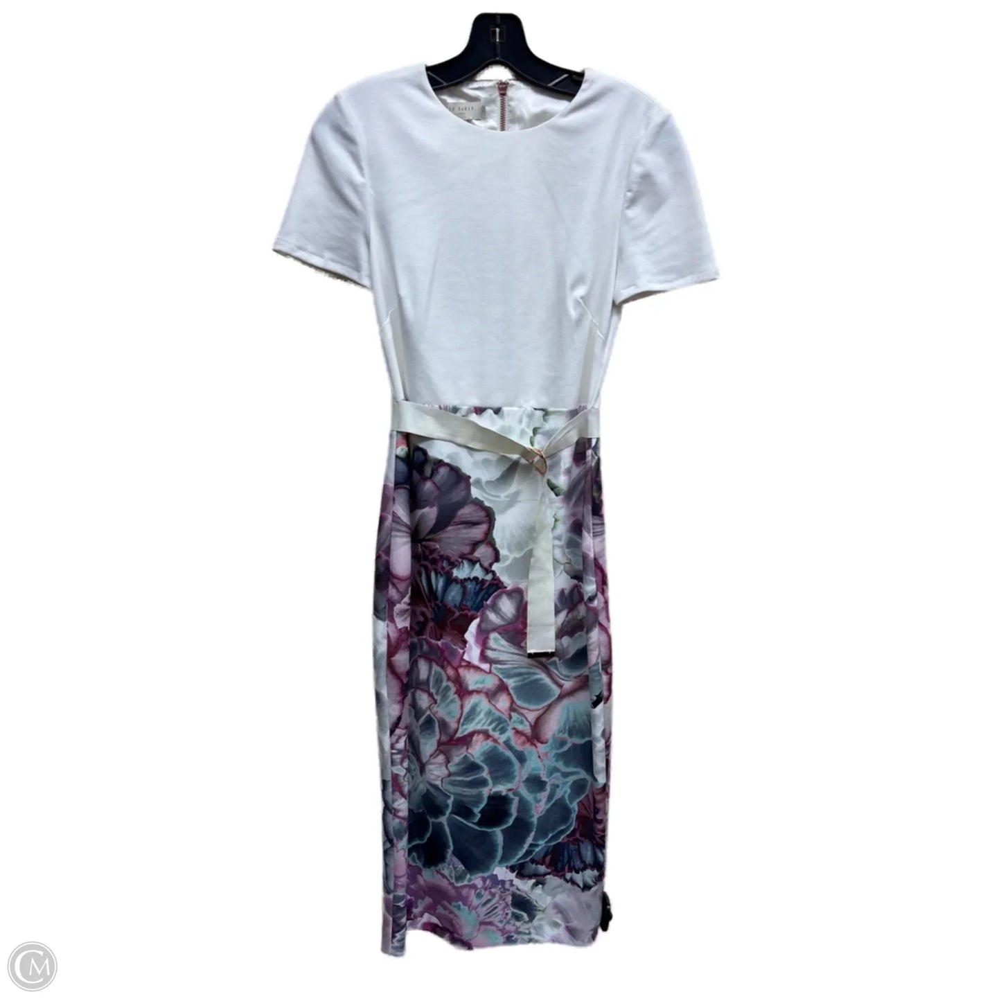 Dress Casual Short By Ted Baker In Floral Print, Size: S