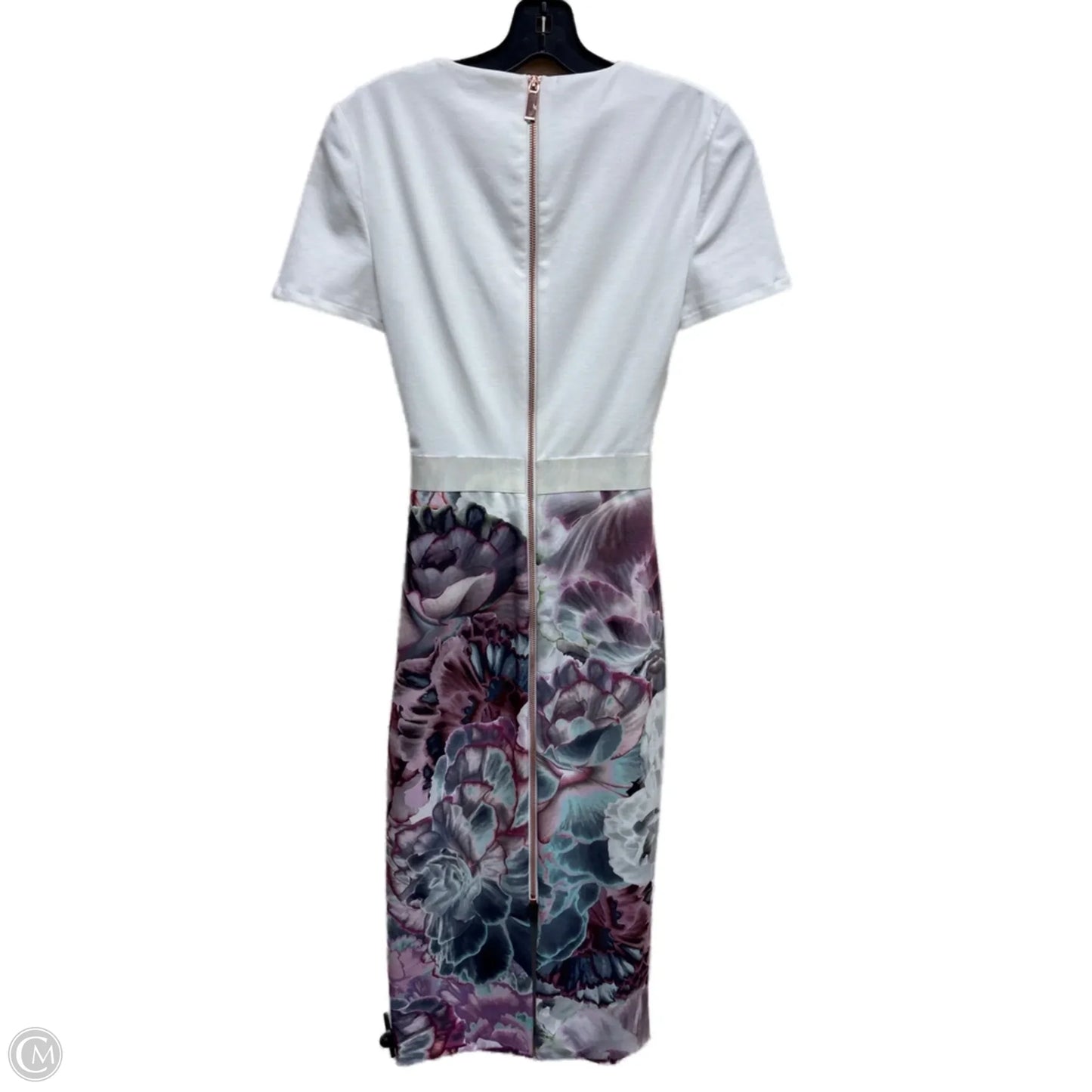 Dress Casual Short By Ted Baker In Floral Print, Size: S
