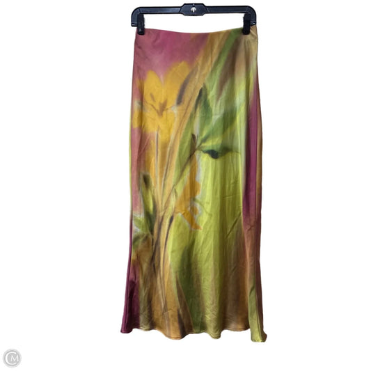 Skirt Maxi By Zara In Multi-colored, Size: S
