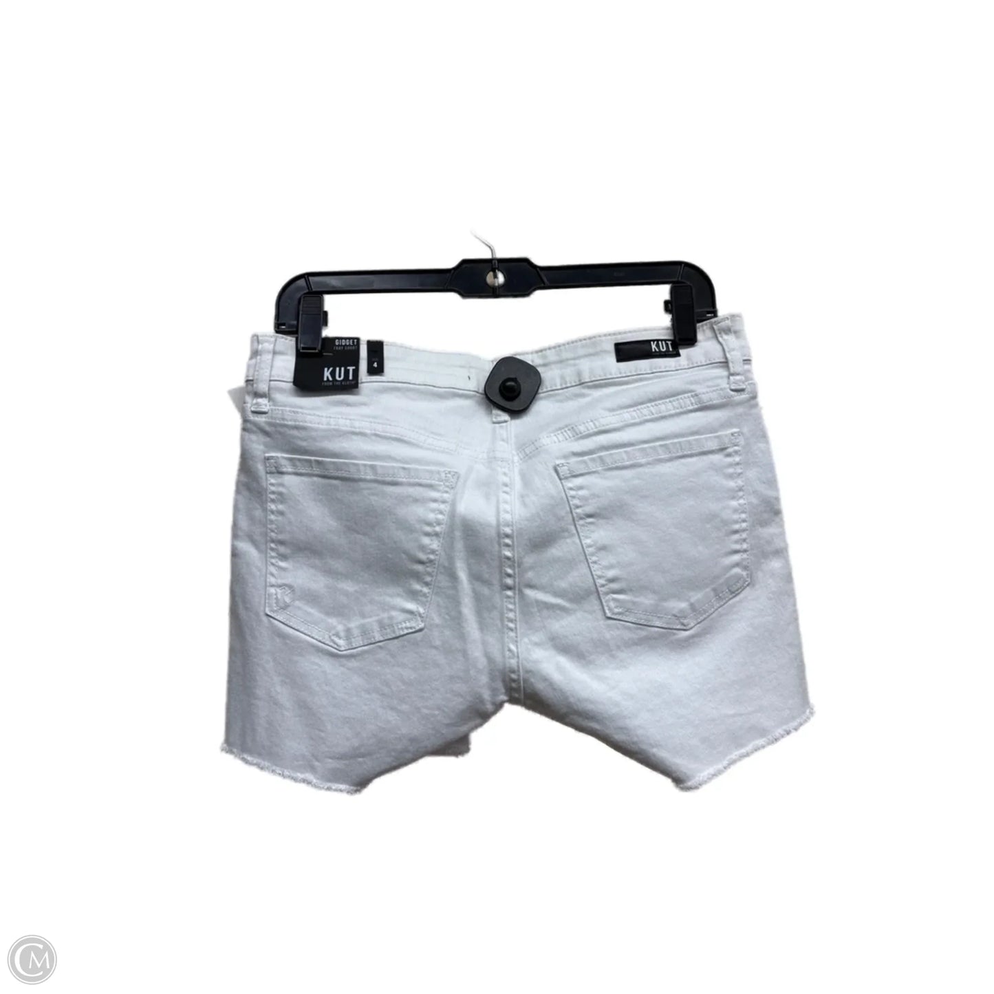 Shorts By Kut In White Denim, Size: 4