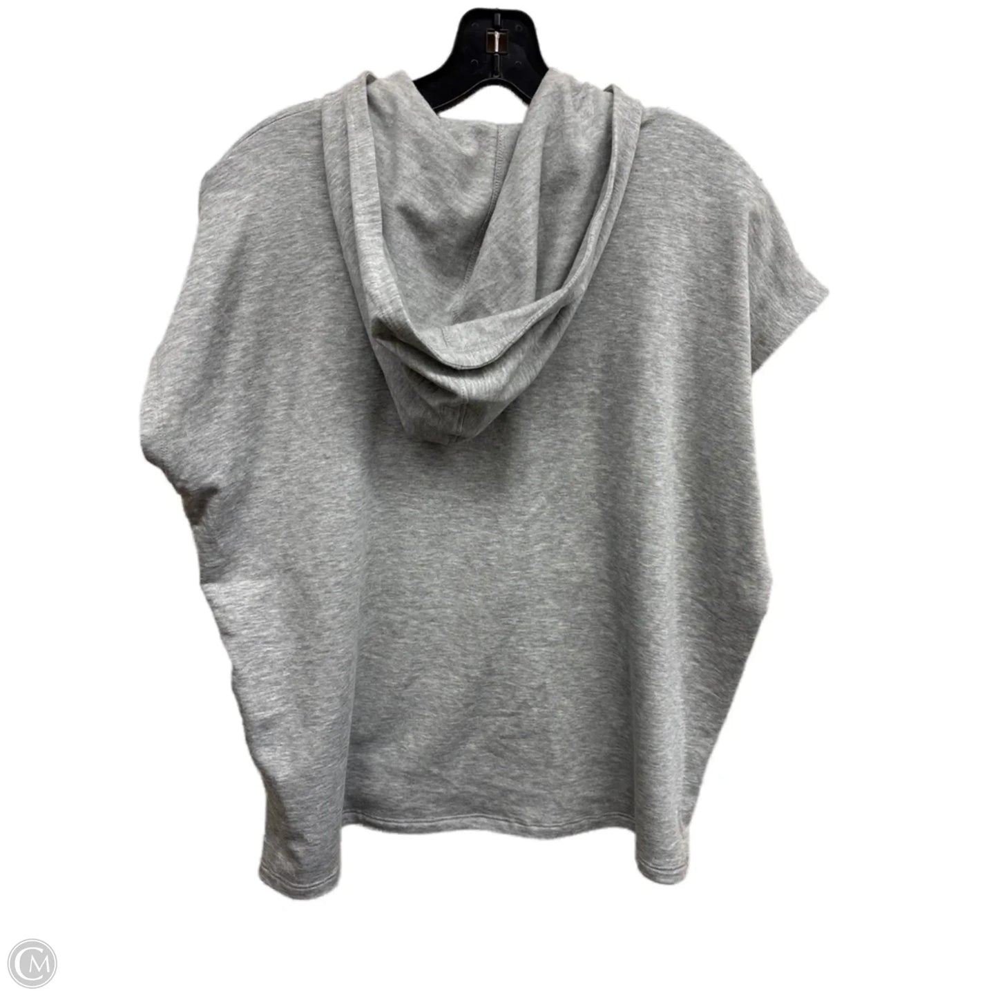 Top Short Sleeve By Eileen Fisher In Grey, Size: Xs