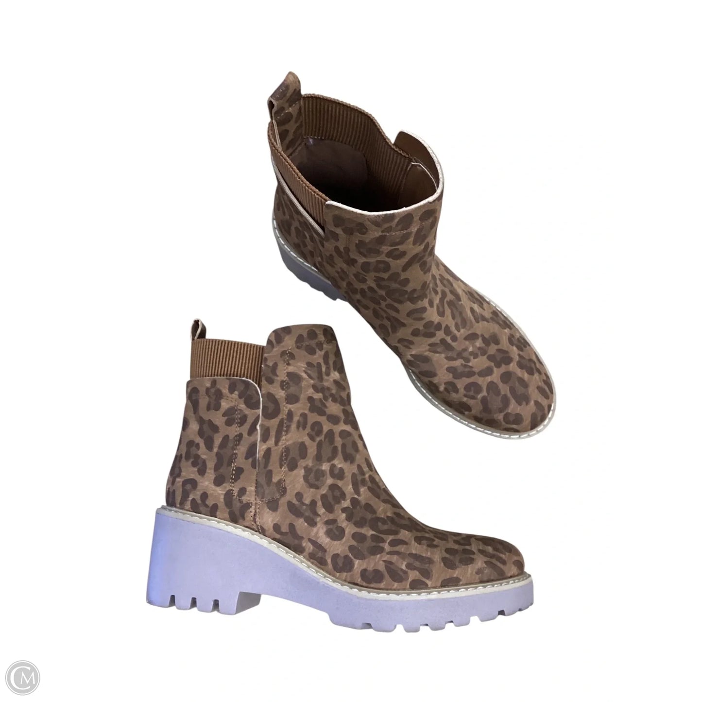 Boots Ankle Heels By Corkys In Animal Print, Size: 9