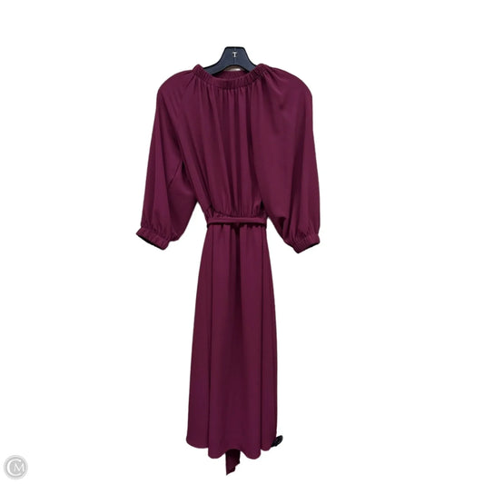 Dress Casual Midi By Vici In Maroon, Size: S