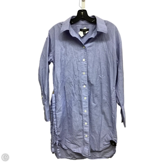 Dress Casual Short By Banana Republic In Blue, Size: M
