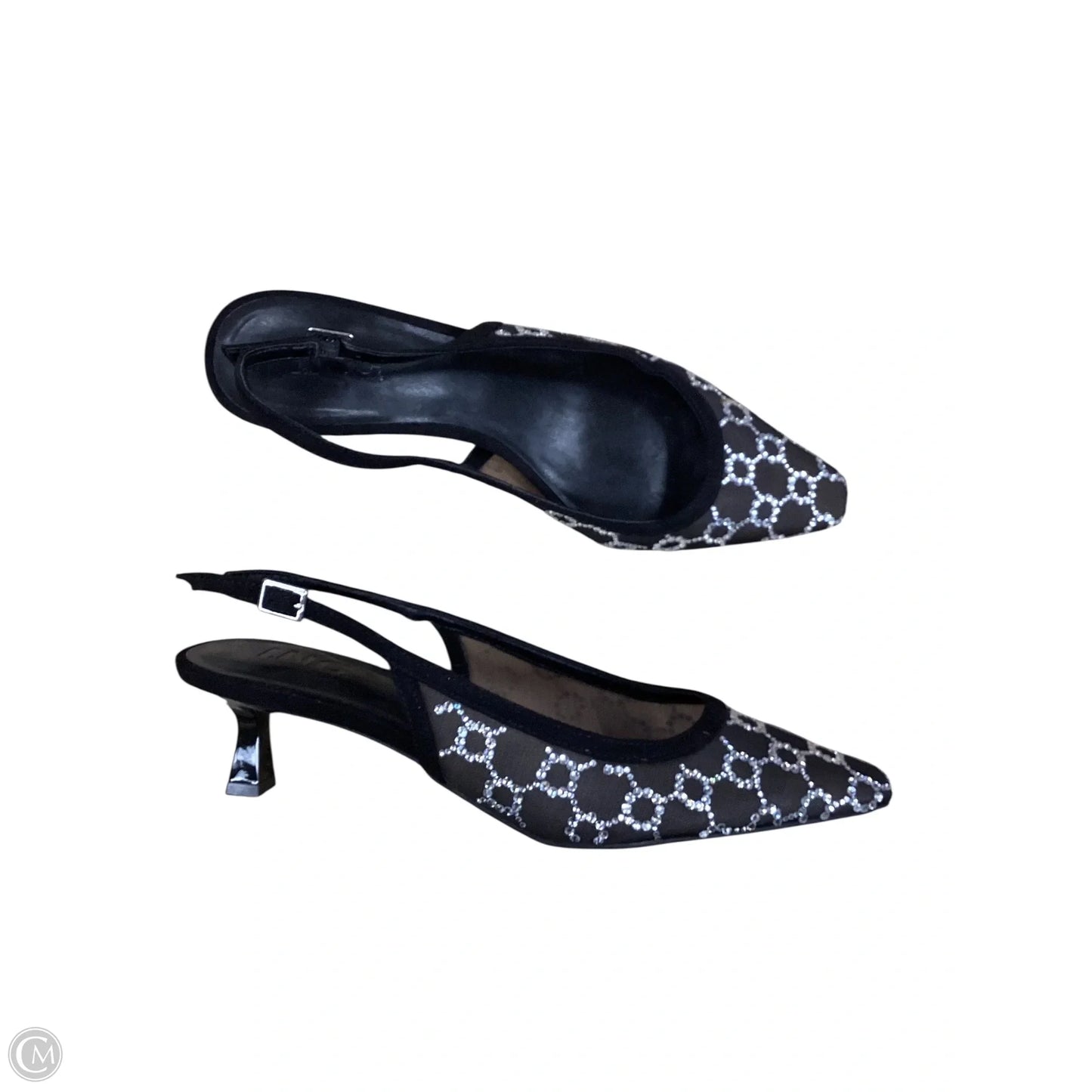 Shoes Heels Kitten By Inc In Black, Size: 7.5