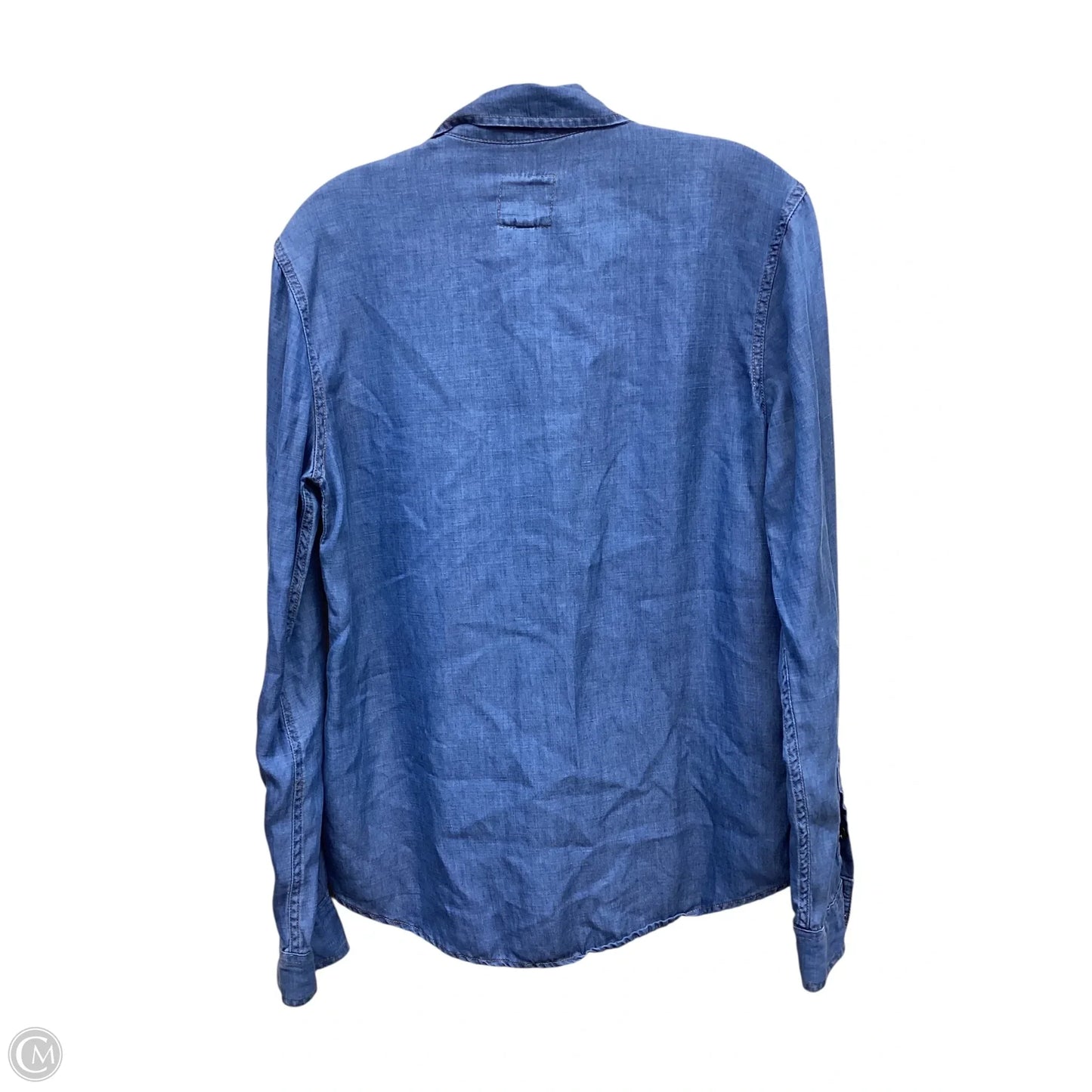 Top Long Sleeve By Joes Jeans In Blue Denim, Size: S
