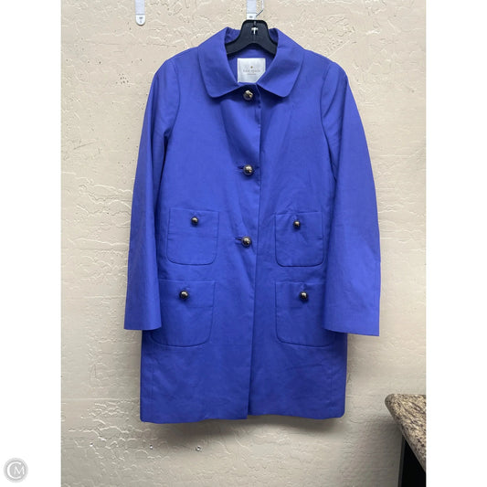 Coat Designer By Kate Spade In Purple, Size: S