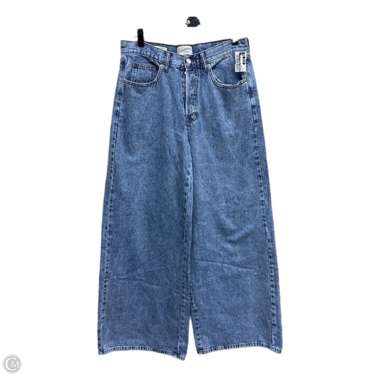Jeans Wide Leg By Universal Thread In Blue Denim, Size: 8