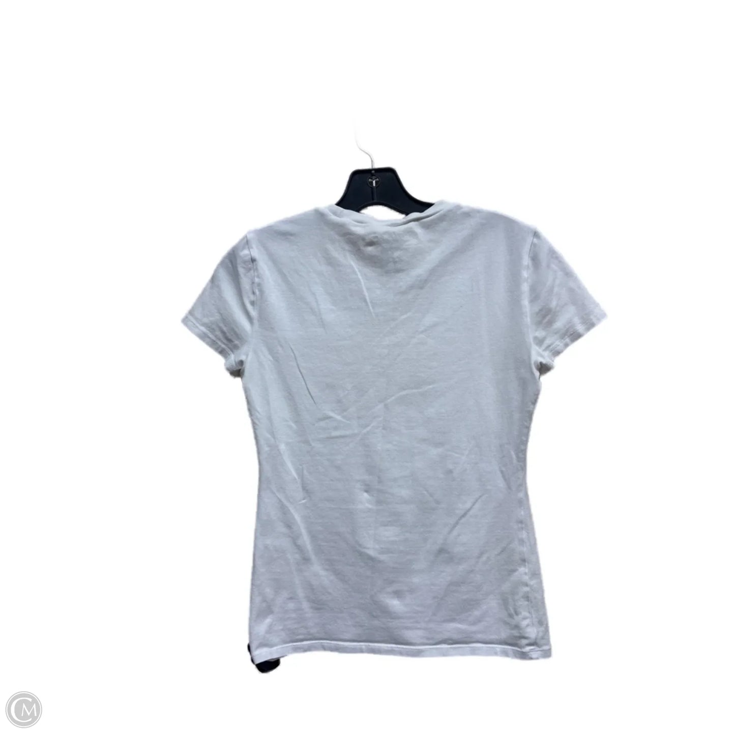Top Short Sleeve By Abercrombie And Fitch In White, Size: S