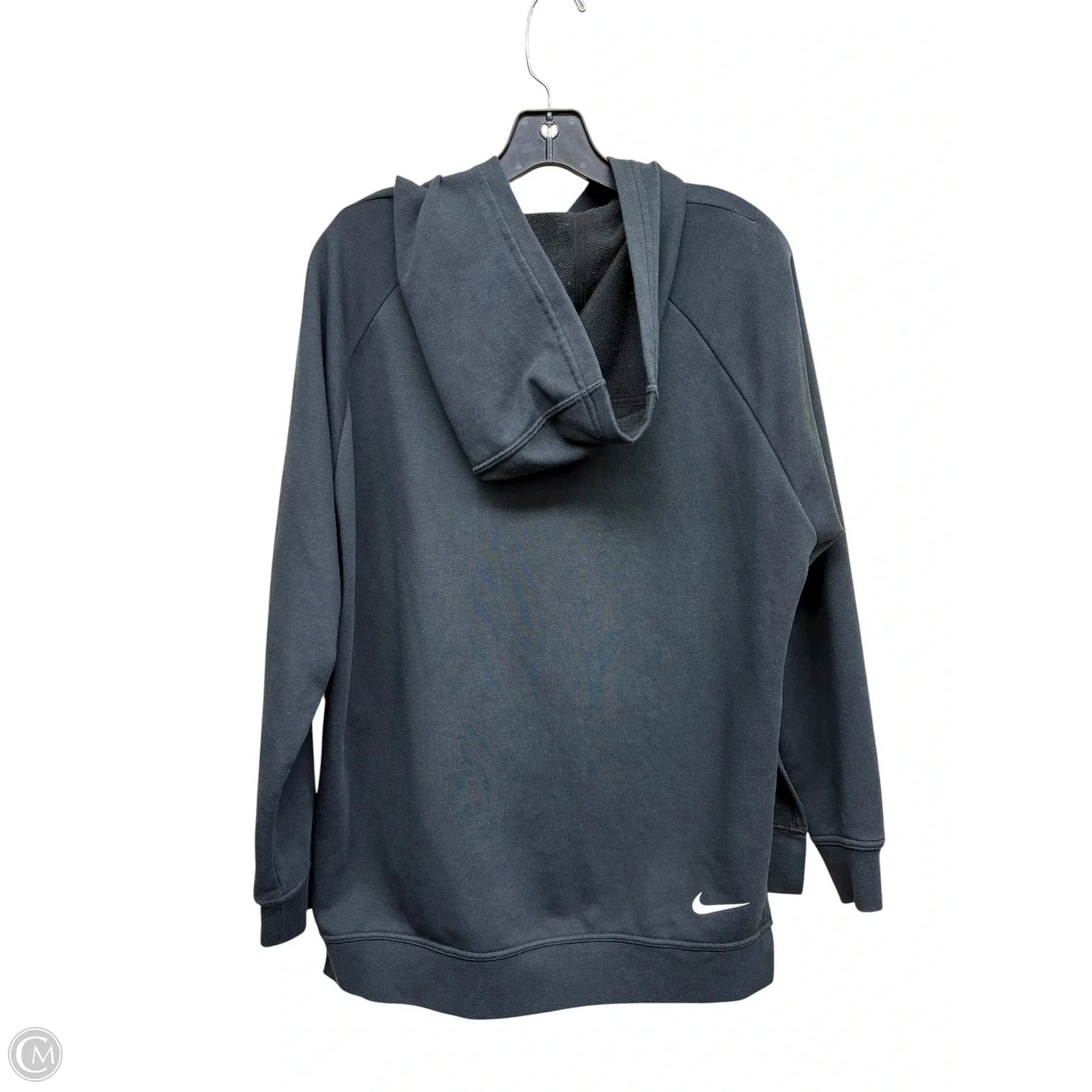 Sweatshirt Hoodie By Nike In Black, Size: M