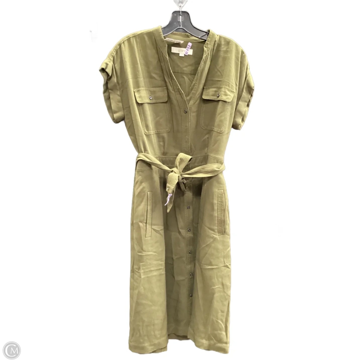 Dress Casual Short By Loft In Green, Size: M