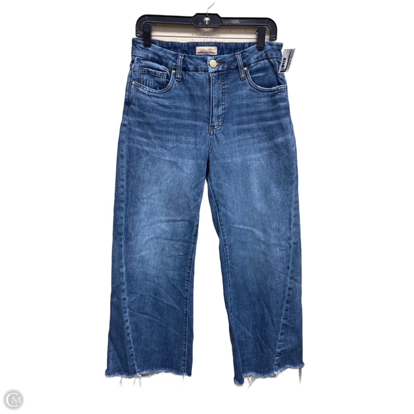 Jeans Straight By Kut In Blue Denim, Size: 4