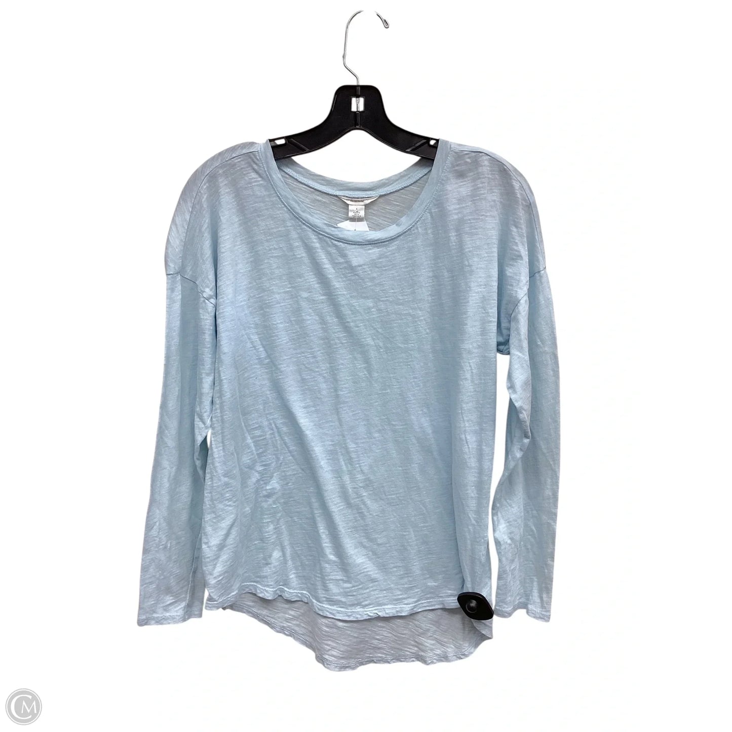 Top Long Sleeve By Caslon In Blue, Size: S