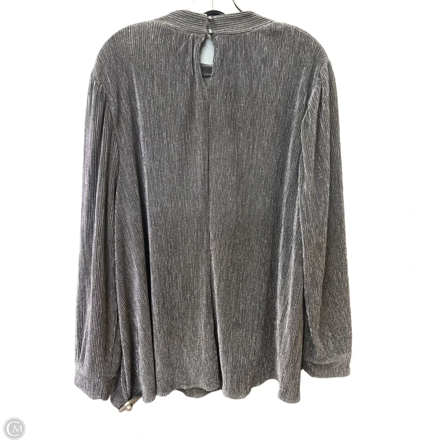Top Long Sleeve By Lane Bryant In Black, Size: 2x