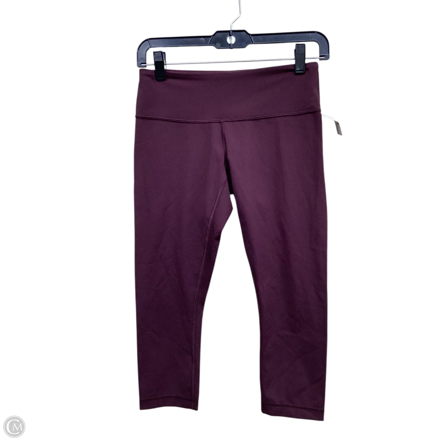 Athletic Capris By Lululemon In Grey, Size: 4