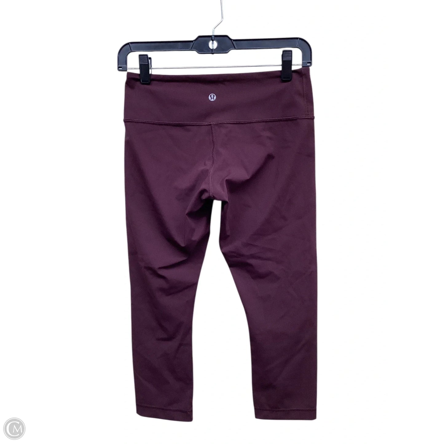 Athletic Capris By Lululemon In Grey, Size: 4