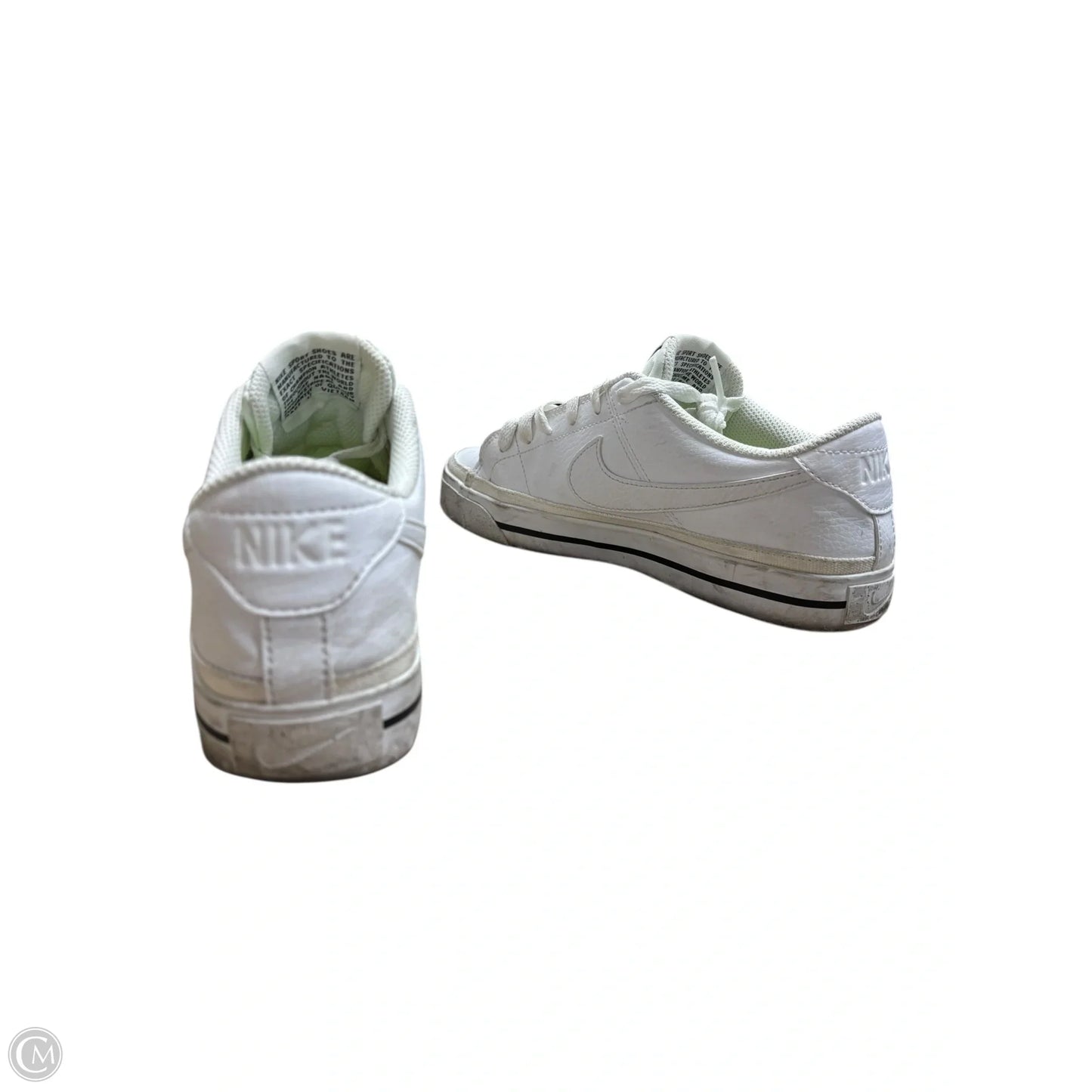 Shoes Sneakers By Nike In White, Size: 7