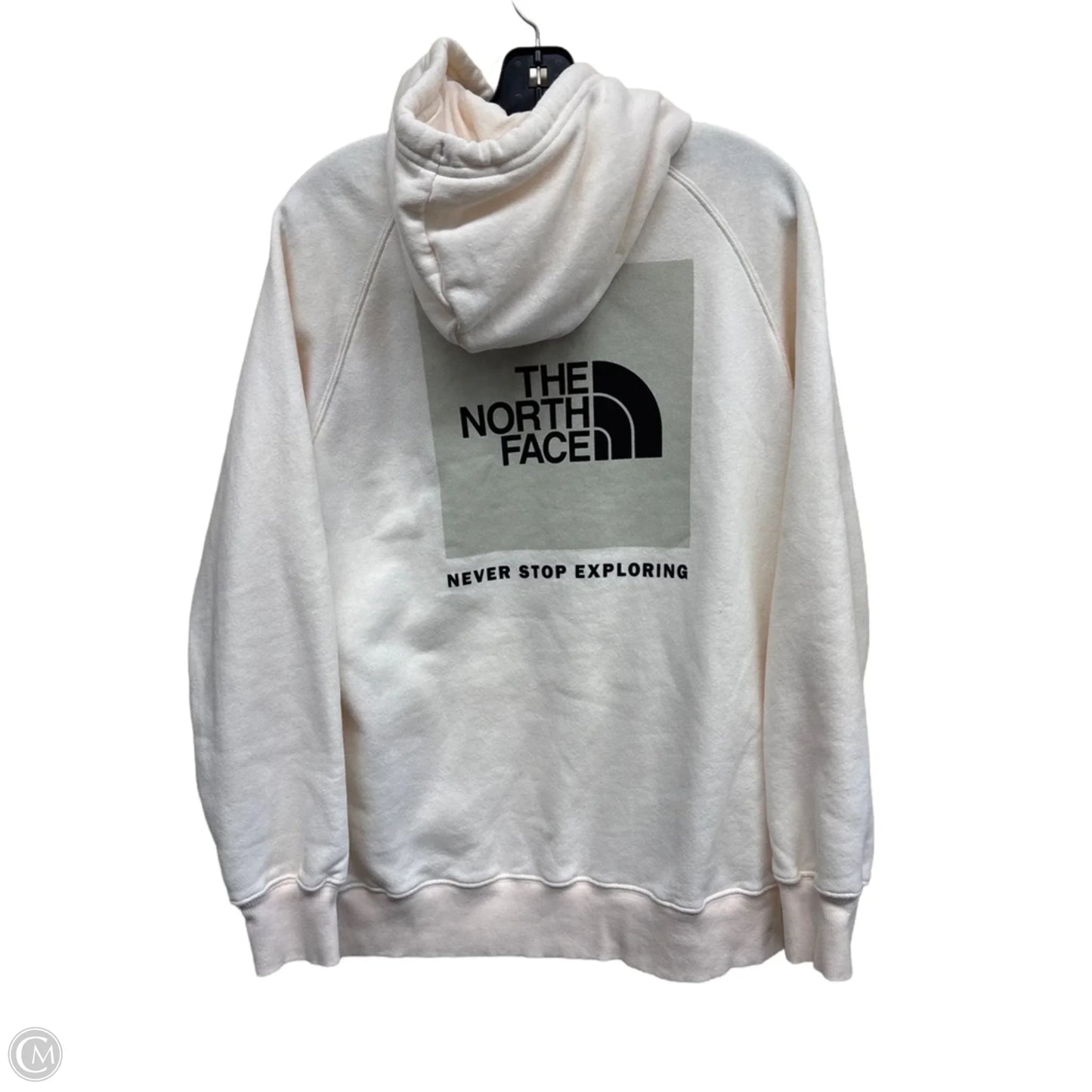 Sweatshirt Hoodie By The North Face In White, Size: L
