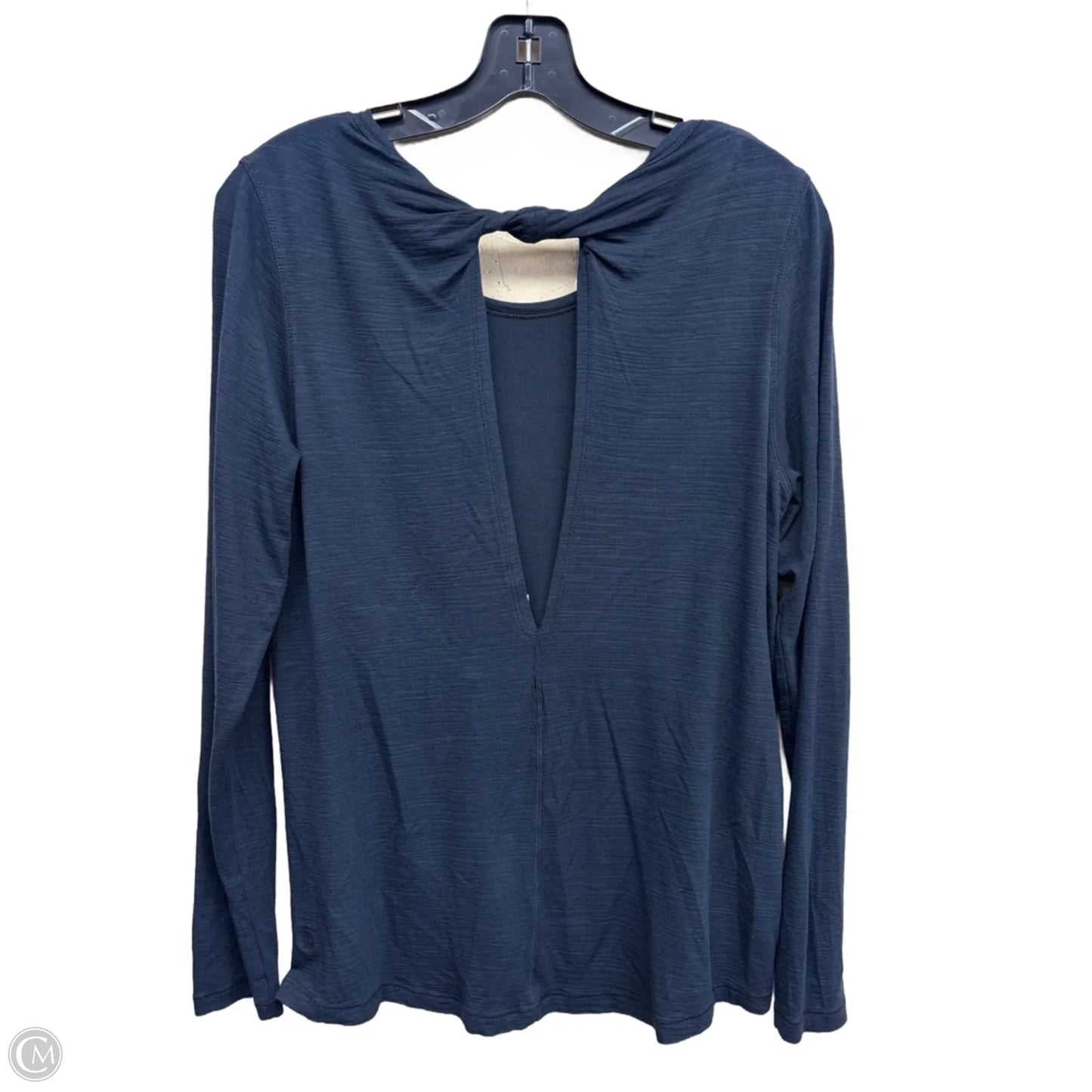 Top Long Sleeve By All In Motion In Navy, Size: M