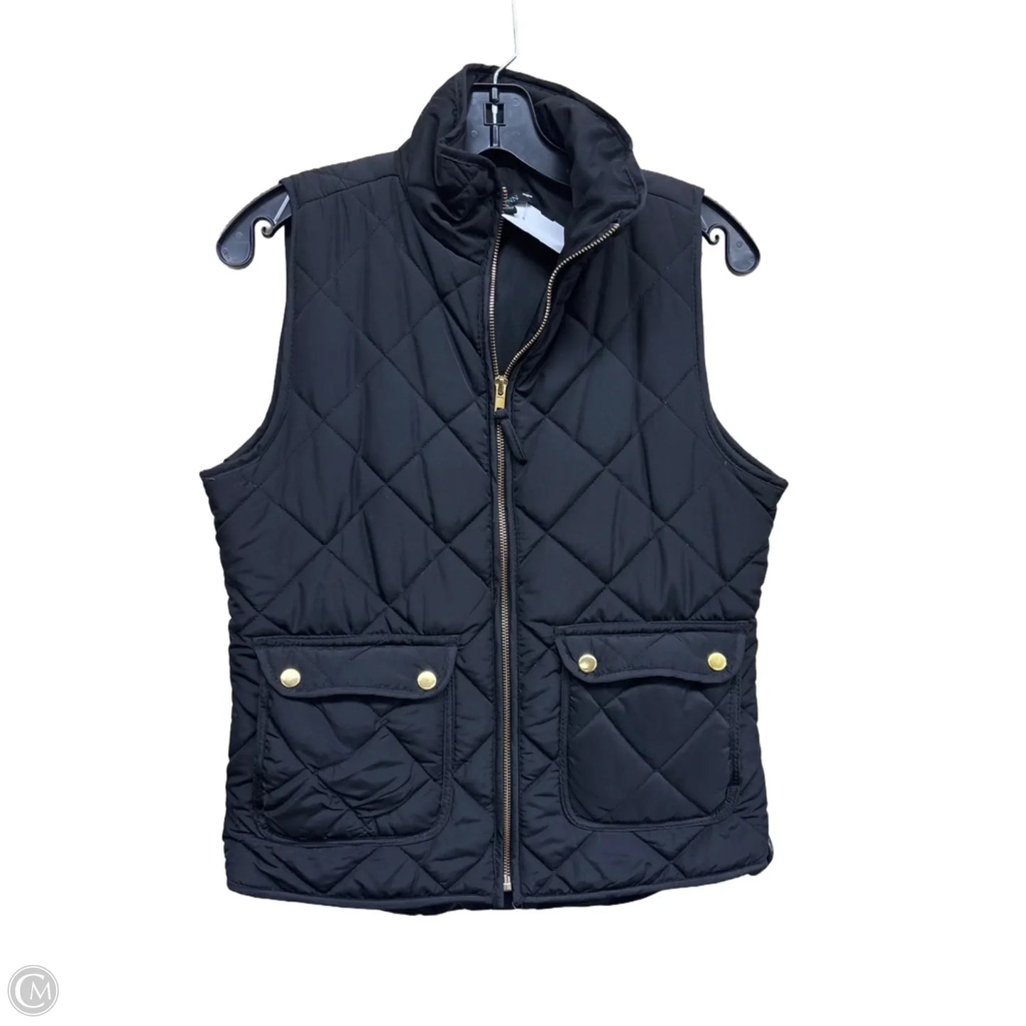 Vest Puffer & Quilted By Quinn In Black, Size: S