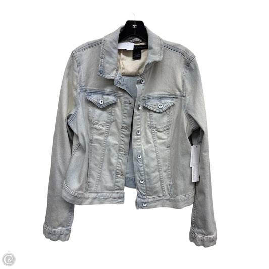 Jacket Denim By Calvin Klein In Blue Denim, Size: Xl