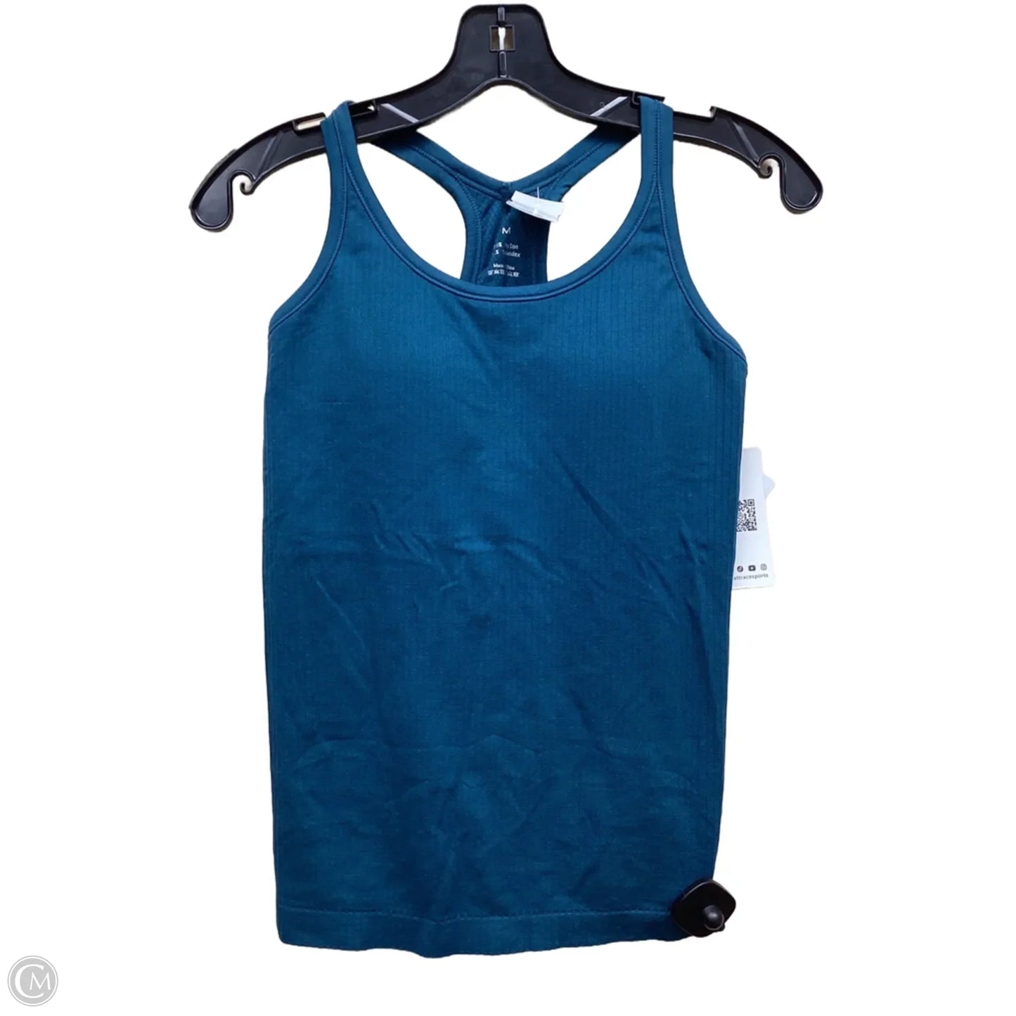 Athletic Tank Top By Clothes Mentor In Blue, Size: M