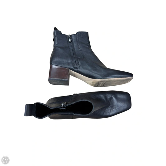 Boots Ankle Flats By Franco Sarto In Black, Size: 9