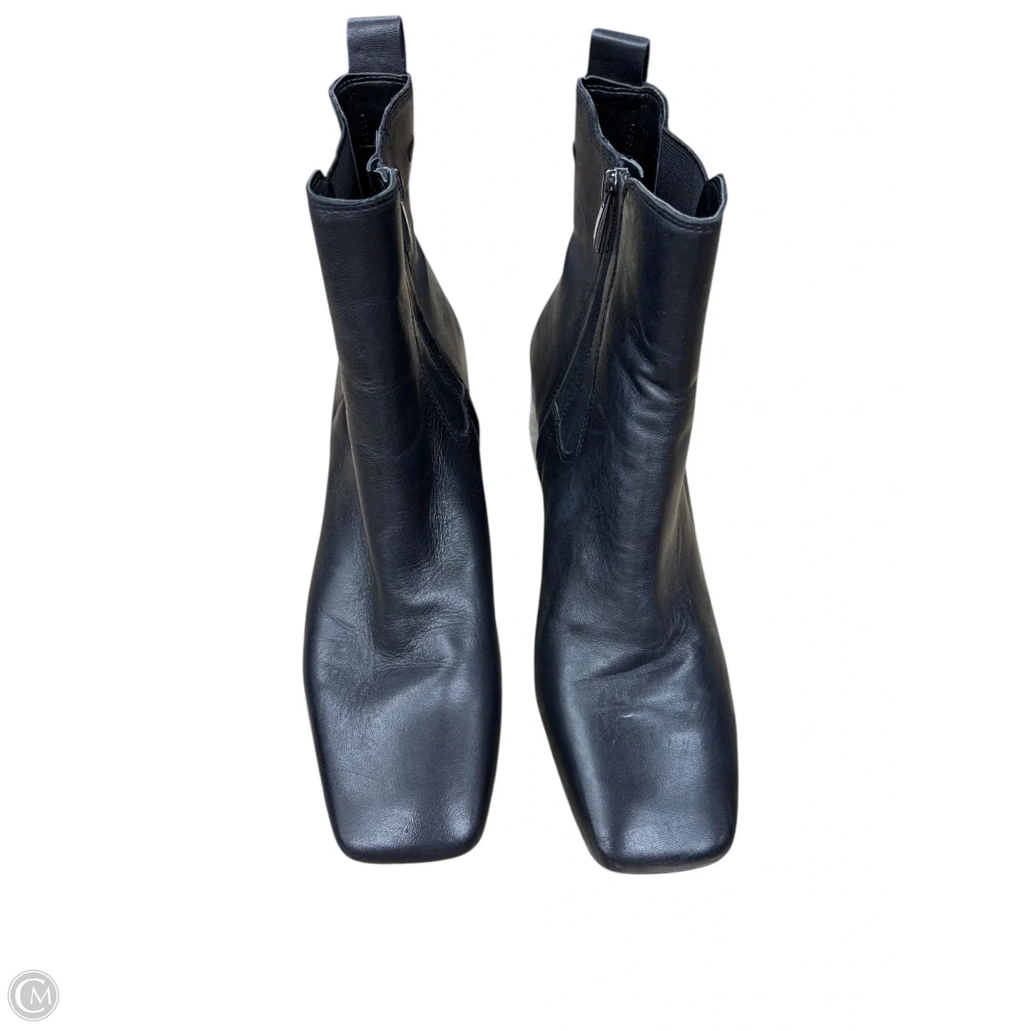 Boots Ankle Flats By Franco Sarto In Black, Size: 9