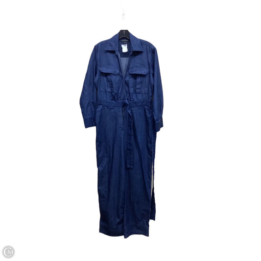 Jumpsuit By Banana Republic In Blue Denim, Size: 6