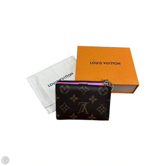 Wallet Luxury Designer By Louis Vuitton, Size: Medium