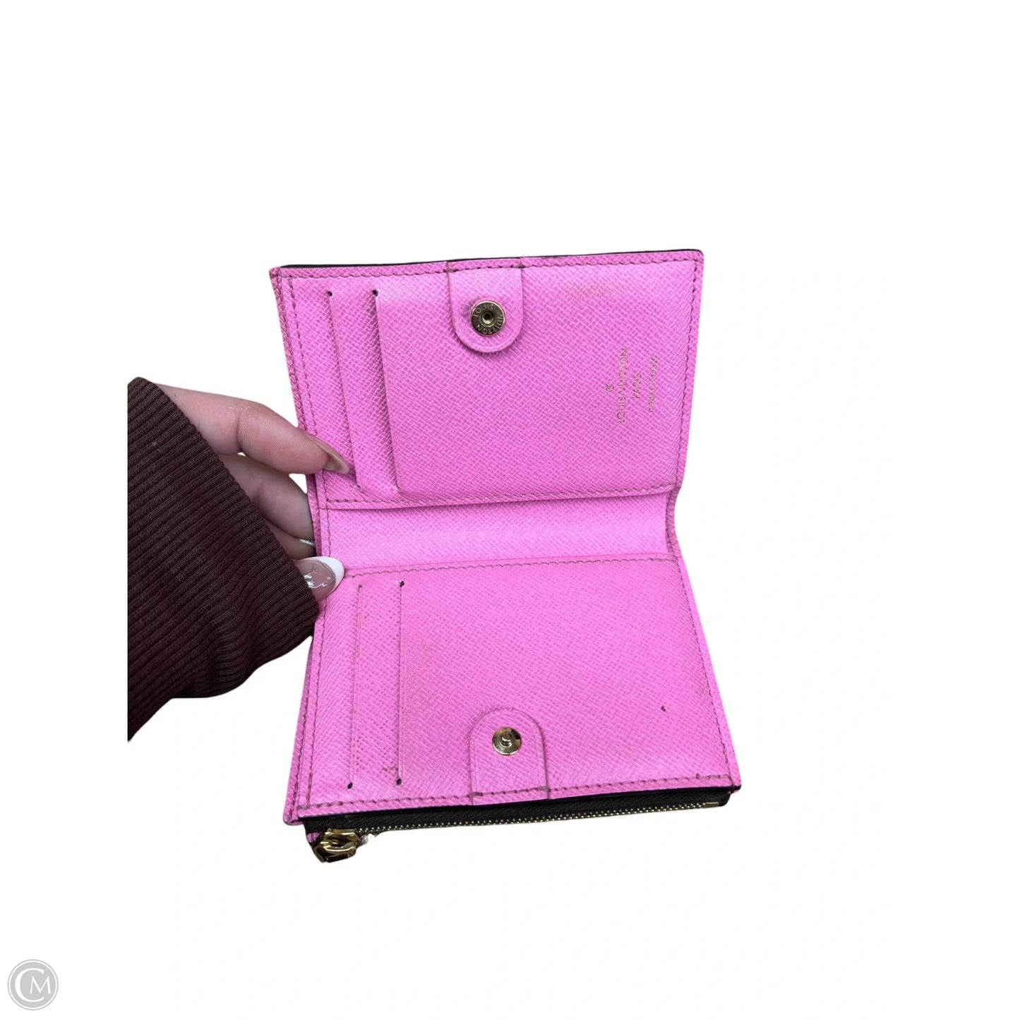 Wallet Luxury Designer By Louis Vuitton, Size: Medium