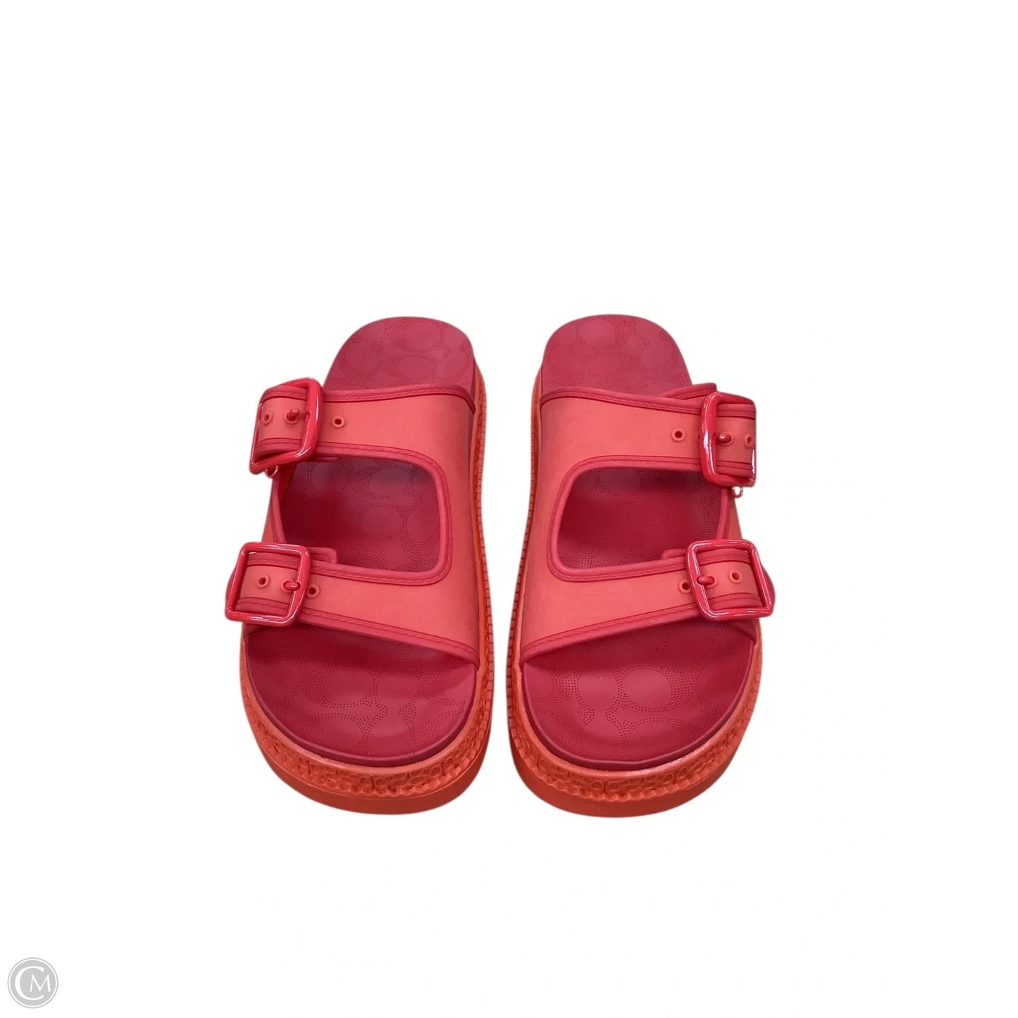 Shoes Designer By Coach In Red, Size: 10