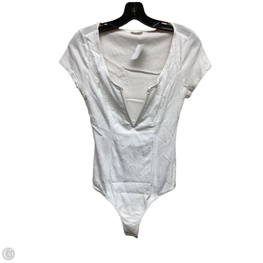 Top Short Sleeve By Free People In White, Size: S