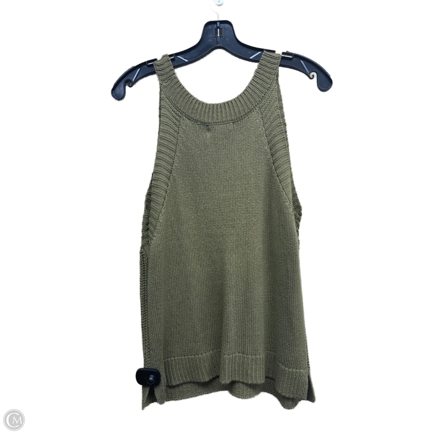 Top Sleeveless By Nine West In Green, Size: L