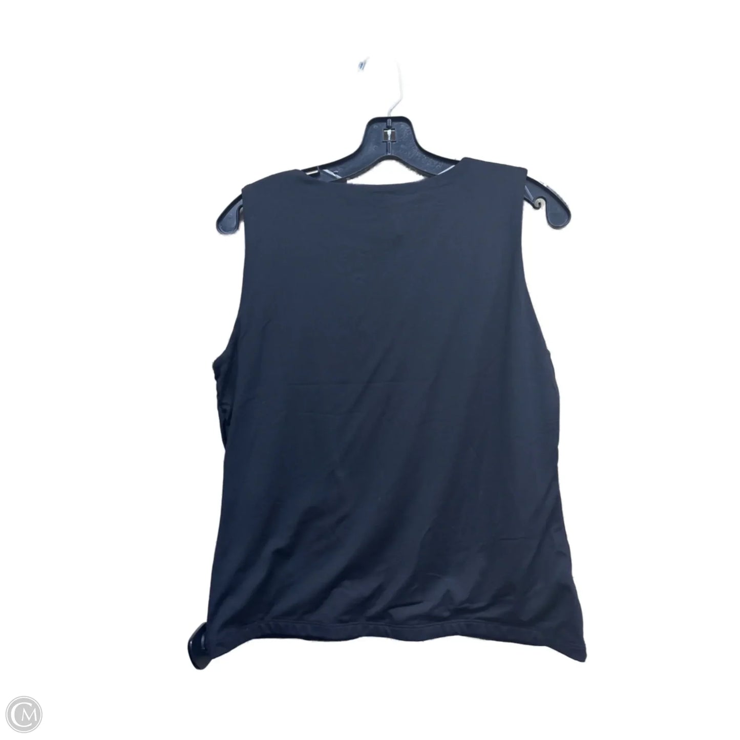 Top Sleeveless By Tahari By Arthur Levine In Black, Size: L