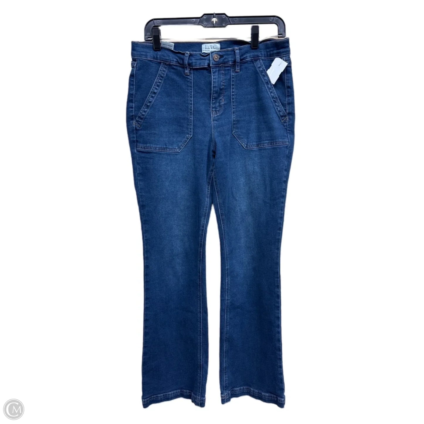 Jeans Boot Cut By Nicole Miller In Blue, Size: 8