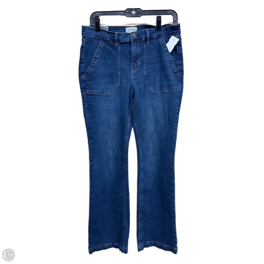 Jeans Boot Cut By Nicole Miller In Blue, Size: 8