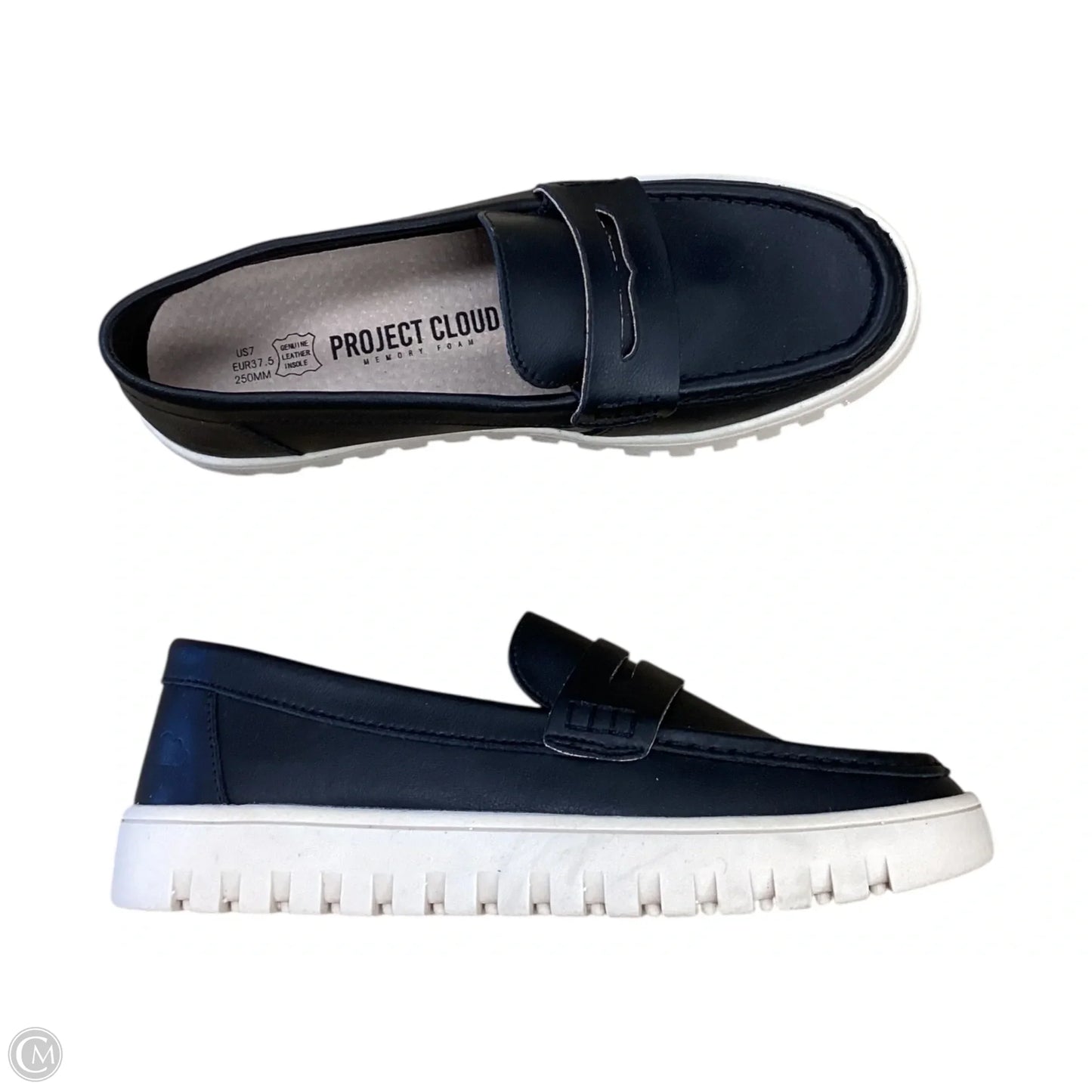 Shoes Flats By Clothes Mentor In Black, Size: 7