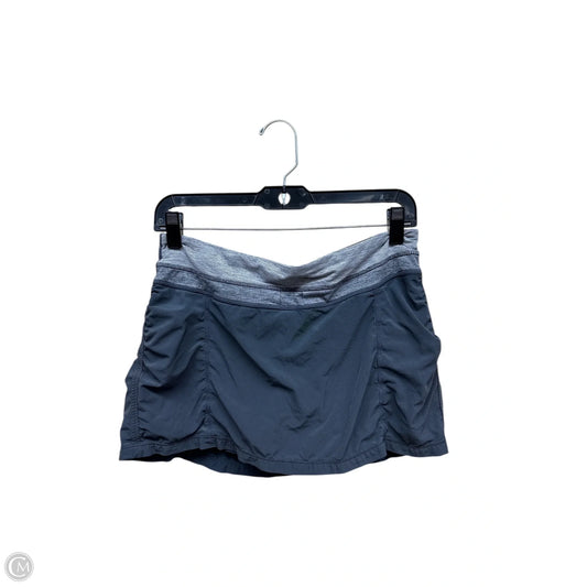 Athletic Skirt By Lululemon In Grey, Size: 6