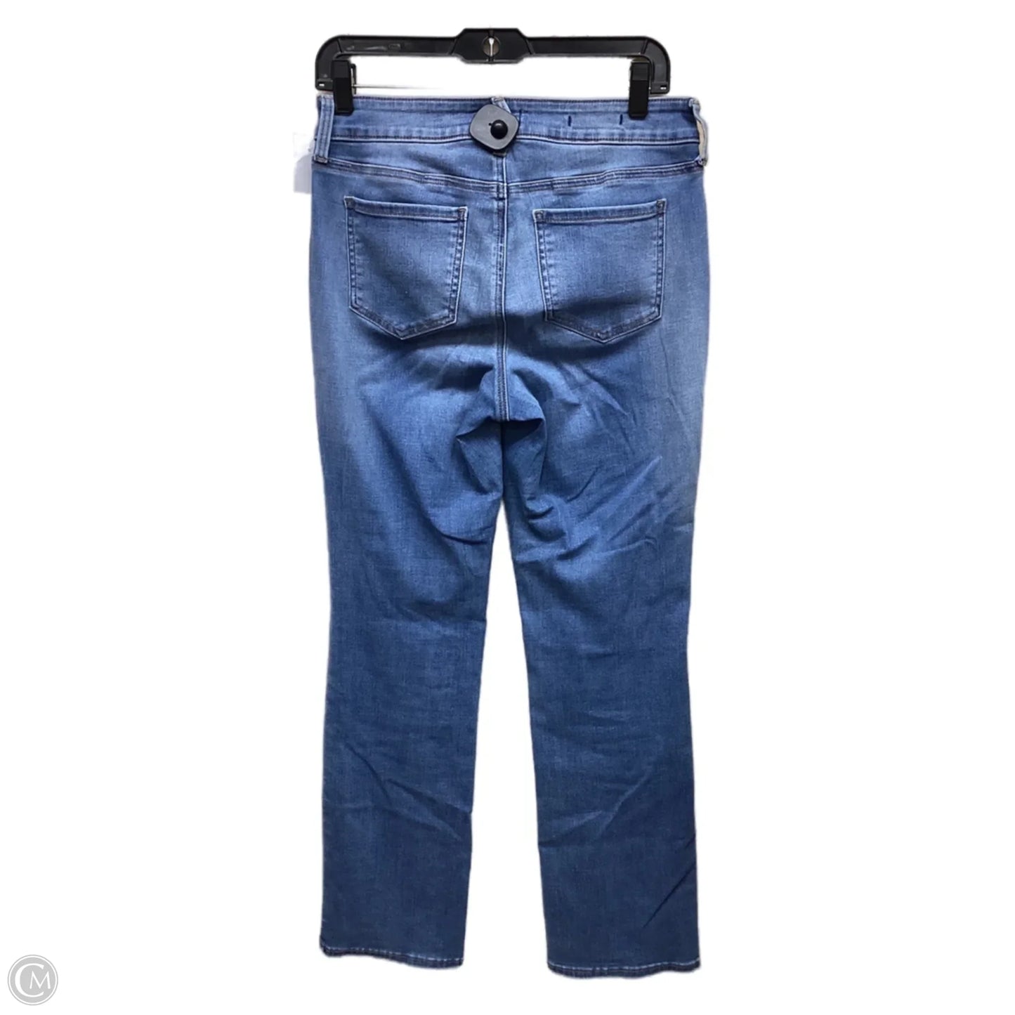 Jeans Straight By Not Your Daughters Jeans In Blue Denim, Size: 4